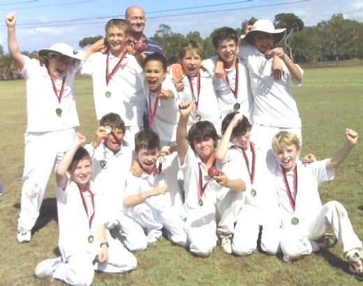 Our Under 12 Green premiership team U12HGrandFinalGroup 520pix